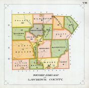 Lawrence County Township Index Map